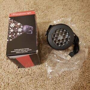 LED Snow Projection Light